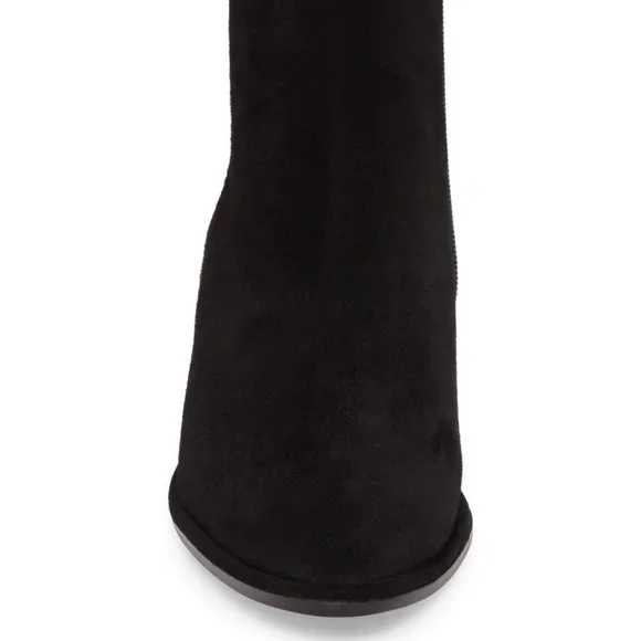 Jeffrey Campbell New OASIS Jewel HEEL Boot BLACK Suede NIB CHIC Womens πHP - Picture 6 of 17